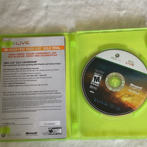 Halo 3 for Xbox 360 - Green Case - Picture 3 of 3